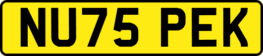 NU75PEK
