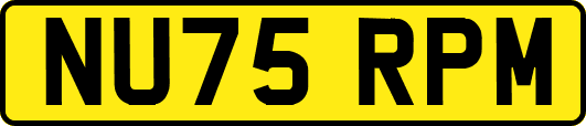 NU75RPM