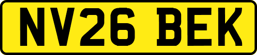 NV26BEK