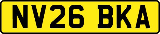 NV26BKA
