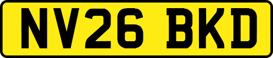 NV26BKD