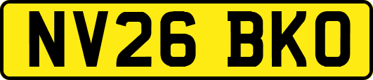 NV26BKO