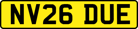 NV26DUE