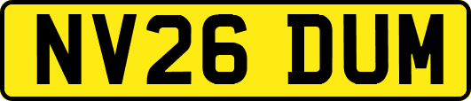 NV26DUM