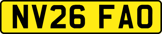 NV26FAO