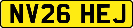 NV26HEJ