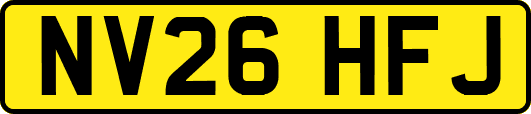 NV26HFJ