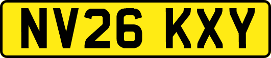 NV26KXY