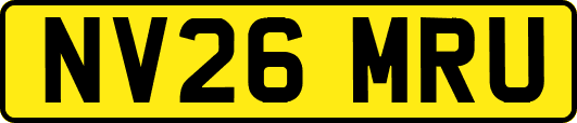 NV26MRU