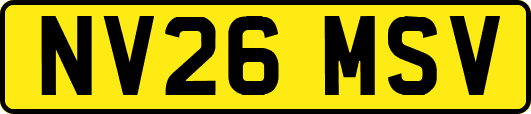 NV26MSV