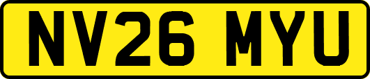 NV26MYU