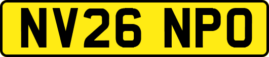 NV26NPO
