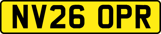 NV26OPR