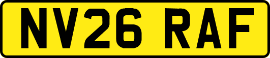NV26RAF