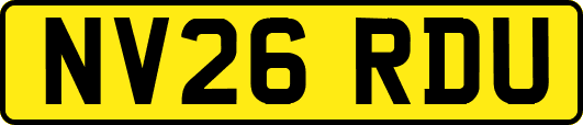NV26RDU