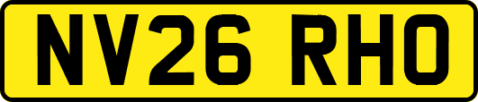 NV26RHO