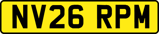 NV26RPM