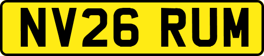 NV26RUM