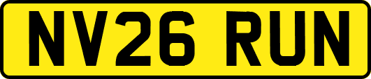 NV26RUN