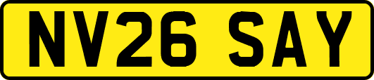 NV26SAY