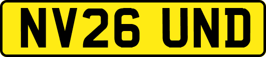 NV26UND