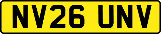 NV26UNV