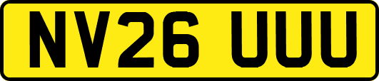 NV26UUU