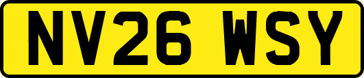 NV26WSY