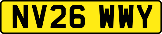NV26WWY