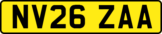 NV26ZAA