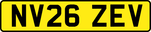 NV26ZEV