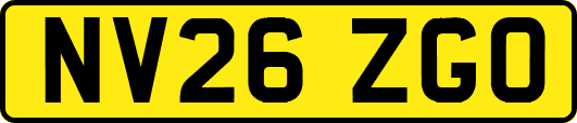NV26ZGO