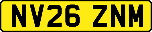 NV26ZNM