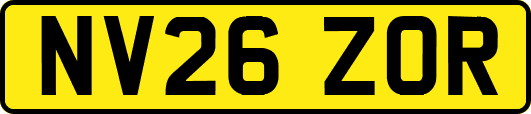 NV26ZOR