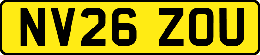 NV26ZOU