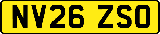 NV26ZSO