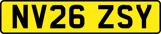 NV26ZSY