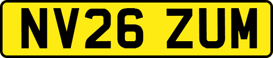 NV26ZUM