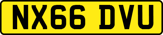 NX66DVU
