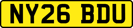 NY26BDU