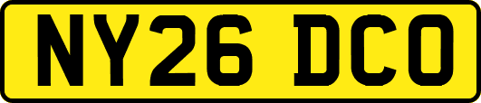 NY26DCO