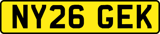 NY26GEK