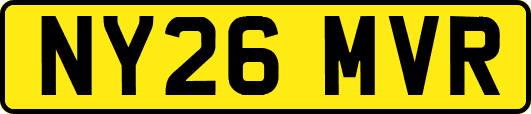 NY26MVR