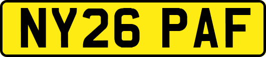 NY26PAF