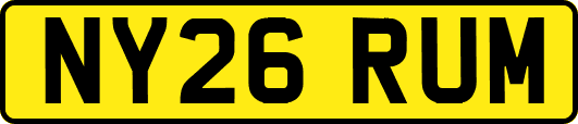 NY26RUM