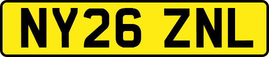 NY26ZNL