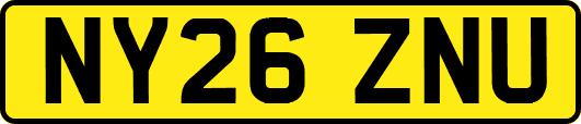 NY26ZNU