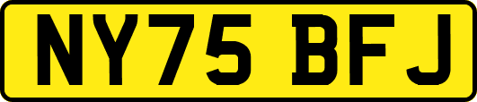 NY75BFJ