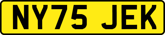 NY75JEK