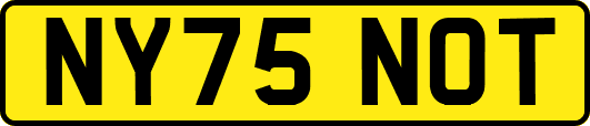NY75NOT